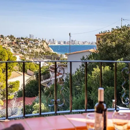 ヴィラ Spanish Style-villa, Heated Pool & Sea View
