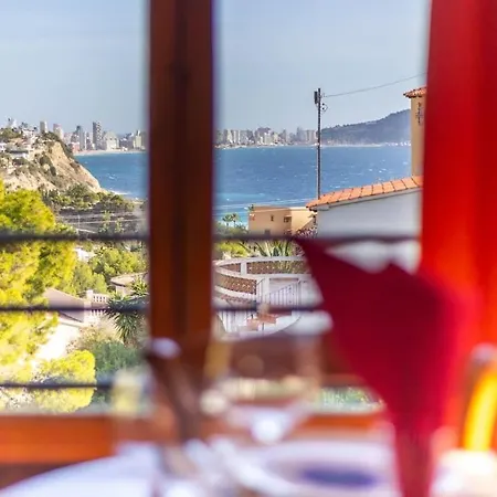 ヴィラ Spanish Style-villa, Heated Pool & Sea View *